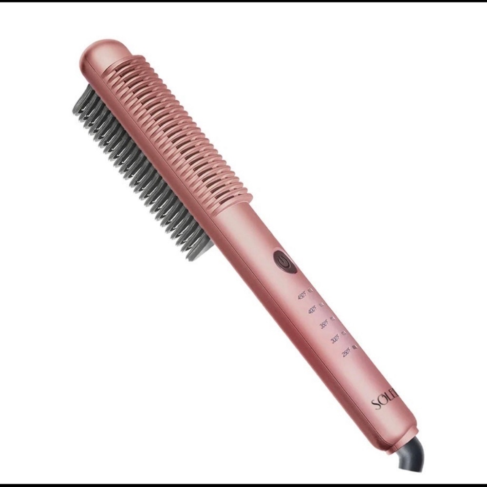 Soleil Styling Comb - ROSE Gold -NWT (Free Argan Oil )